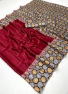 Pure Ajrakh 012 By Girnar Modal Satin Sarees Wholesale Price In Surat